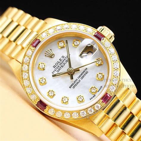 pre owned womens rolex diamond watch|Buy and Sell Pre Owned Luxury Watches .